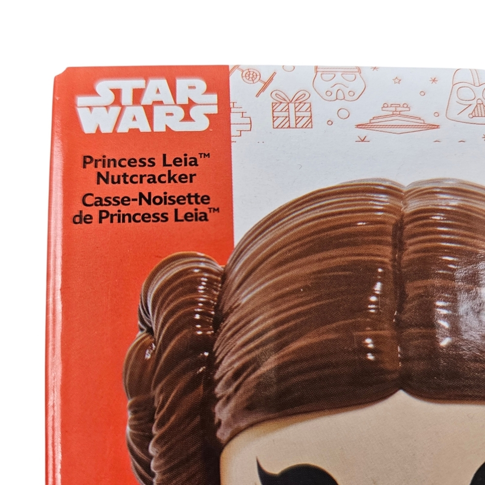 Kurt S. Adler Little Legends STAR WARS Princess Leia Nutcracker NIB - Picture 4 of 4